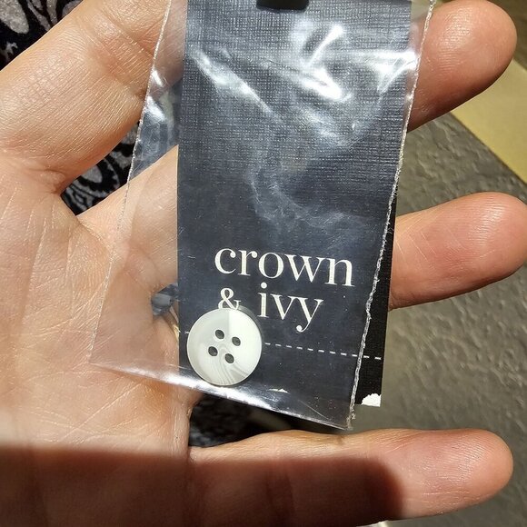 Crown & Ivy Large Sun Dress Boho Garden Party Paisley Beach Cover Nautical NEW - Picture 6 of 10